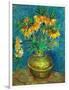 Crown Imperial Fritillaries in a Copper Vase, 1886-Vincent van Gogh-Framed Giclee Print