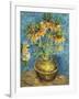 Crown Imperial Fritillaries in a Copper Vase, 1886-Vincent van Gogh-Framed Giclee Print