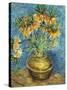 Crown Imperial Fritillaries in a Copper Vase, 1886-Vincent van Gogh-Stretched Canvas