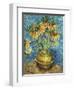 Crown Imperial Fritillaries in a Copper Vase, 1886-Vincent van Gogh-Framed Giclee Print