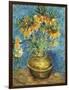 Crown Imperial Fritillaries in a Copper Vase, 1886-Vincent van Gogh-Framed Giclee Print