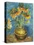 Crown Imperial Fritillaries in a Copper Vase, 1886-Vincent van Gogh-Stretched Canvas