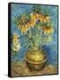 Crown Imperial Fritillaries in a Copper Vase, 1886-Vincent van Gogh-Framed Stretched Canvas