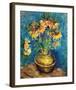 Crown Imperial Fritillaries in a Copper Vase, c.1886-Vincent van Gogh-Framed Premium Giclee Print