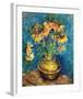 Crown Imperial Fritillaries in a Copper Vase, c.1886-Vincent van Gogh-Framed Premium Giclee Print