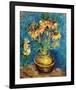 Crown Imperial Fritillaries in a Copper Vase, c.1886-Vincent van Gogh-Framed Premium Giclee Print