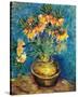 Crown Imperial Fritillaries in a Copper Vase, c.1886-Vincent van Gogh-Stretched Canvas