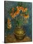 Crown Imperial Fritillaries in a Copper Vase, c.1886-Vincent van Gogh-Stretched Canvas