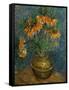 Crown Imperial Fritillaries in a Copper Vase, c.1886-Vincent van Gogh-Framed Stretched Canvas