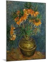 Crown Imperial Fritillaries in a Copper Vase, c.1886-Vincent van Gogh-Mounted Giclee Print