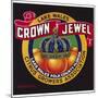 Crown Jewel Oranges Label-null-Mounted Giclee Print