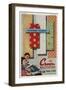 Crown, Magazine Advertisement, UK, 1950-null-Framed Giclee Print