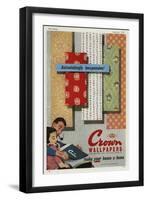 Crown, Magazine Advertisement, UK, 1950-null-Framed Giclee Print