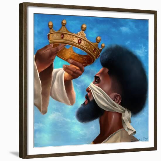 Crown Me Lord - Man-Salaam Muhammad-Framed Premium Giclee Print