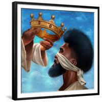 Crown Me Lord - Man-Salaam Muhammad-Framed Premium Giclee Print