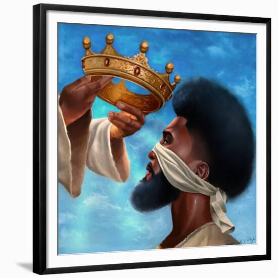 Crown Me Lord - Man-Salaam Muhammad-Framed Premium Giclee Print