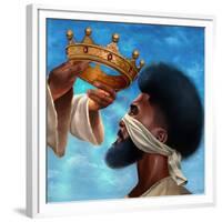 Crown Me Lord - Man-Salaam Muhammad-Framed Premium Giclee Print