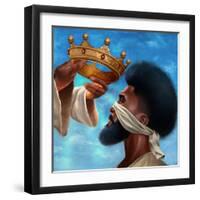 Crown Me Lord - Man-Salaam Muhammad-Framed Art Print