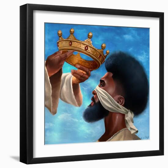 Crown Me Lord - Man-Salaam Muhammad-Framed Art Print