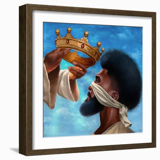 Crown Me Lord - Man-Salaam Muhammad-Framed Art Print