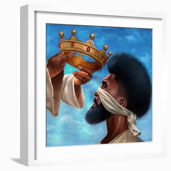 Crown Me Lord - Man-Salaam Muhammad-Framed Art Print