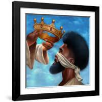 Crown Me Lord - Man-Salaam Muhammad-Framed Art Print