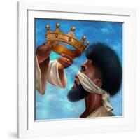 Crown Me Lord - Man-Salaam Muhammad-Framed Art Print