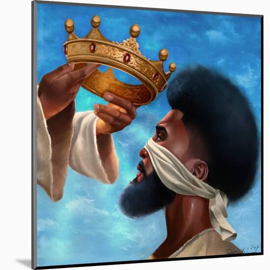 Crown Me Lord - Man-Salaam Muhammad-Mounted Art Print