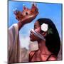 Crown Me Lord - Woman-Salaam Muhammad-Mounted Art Print