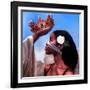 Crown Me Lord - Woman-Salaam Muhammad-Framed Art Print