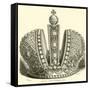 Crown of Elizabeth of Russia-null-Framed Stretched Canvas