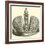 Crown of Elizabeth of Russia-null-Framed Giclee Print