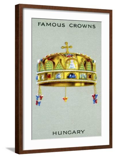 Crown of Hungary, 1938--Framed Giclee Print