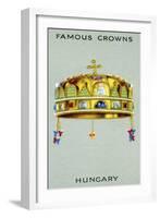 Crown of Hungary, 1938-null-Framed Giclee Print