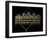 Crown of Silver-Gilt, Coral, Turquoise and Glass Paste from Samarkand, Uzbekistan-null-Framed Giclee Print