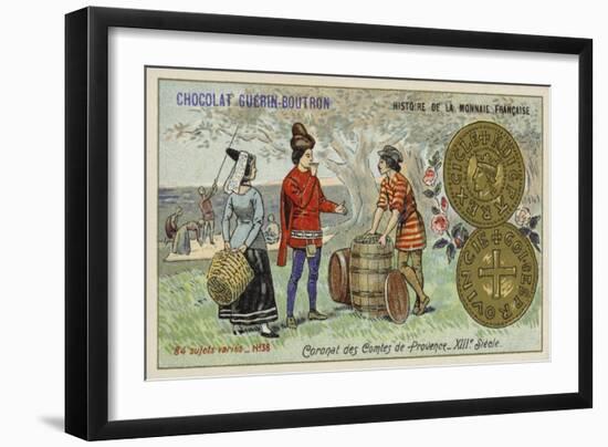 Crown of the Counts of Provence, 13th Century-null-Framed Giclee Print