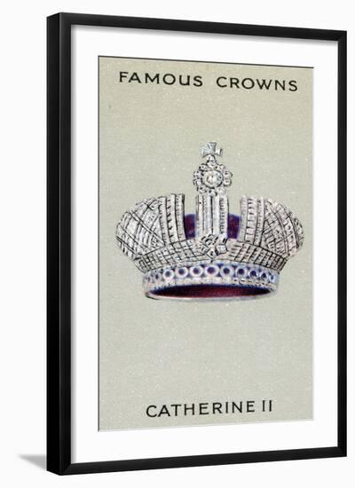 Crown of the Tsarina Catherine Ii, 1938-null-Framed Giclee Print