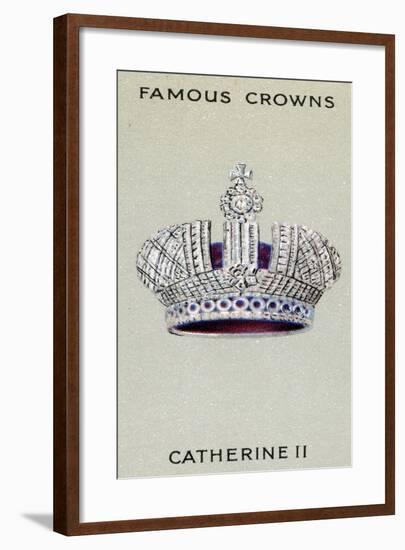 Crown of the Tsarina Catherine Ii, 1938-null-Framed Giclee Print
