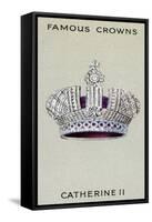 Crown of the Tsarina Catherine Ii, 1938-null-Framed Stretched Canvas