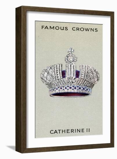 Crown of the Tsarina Catherine Ii, 1938-null-Framed Giclee Print