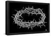 Crown of Thorns Text Poster-null-Framed Poster