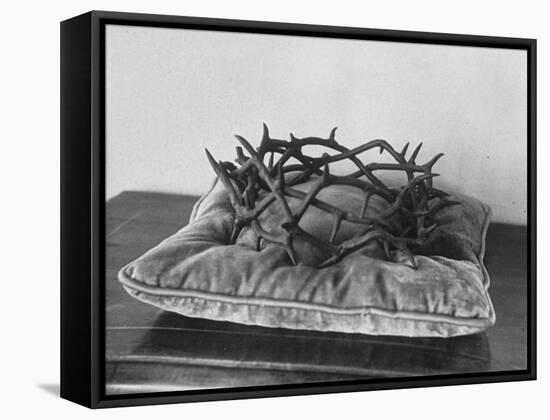 Crown of Thorns Worn by Actor in the King of Kings from Prop Collection of Cecil B. Demille-Ralph Crane-Framed Stretched Canvas