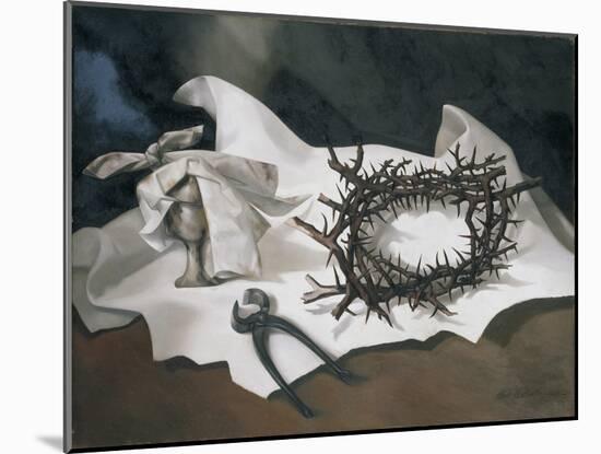 Crown of Thorns-Albert Houthuesen-Mounted Giclee Print