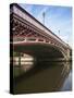 Crown Point Bridge over the River Aire, Leeds, West Yorkshire, Yorkshire, England, UK, Europe-Mark Sunderland-Stretched Canvas