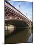 Crown Point Bridge over the River Aire, Leeds, West Yorkshire, Yorkshire, England, UK, Europe-Mark Sunderland-Mounted Photographic Print