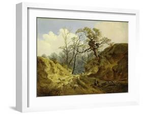Crown Point, Whitlingham, Near Norwich, 1855-John Berney Ladbrooke-Framed Giclee Print
