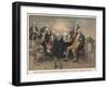 Crown Prince Frederick and Prince Henry of Prussia Wishing their Father, the King, Goodnight-Carl Rochling-Framed Giclee Print