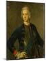 Crown Prince Frederick Ii, 1728-Pesne-Mounted Giclee Print