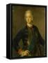 Crown Prince Frederick Ii, 1728-Pesne-Framed Stretched Canvas