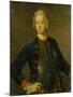 Crown Prince Frederick Ii, 1728-Pesne-Mounted Giclee Print